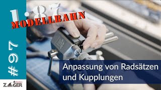 Anpassung von Radsätzen und Kupplungen  97 [upl. by Fernyak]