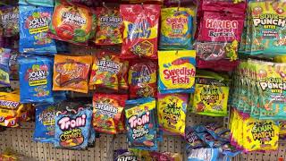 Shopping at Dollar tree store and I came out with candy only [upl. by Lodnar]