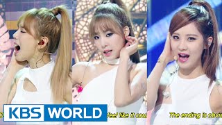 Girls GenerationTTS 소녀시대태티서  Adrenaline  Holler Music Bank COMEBACK  20140926 [upl. by Ltsyrk]