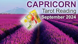 CAPRICORN TAROT READING quotOUT WITH THE OLD IN WITH THE NEW CAPRICORN TRANSFORMATIONquot September 2024 [upl. by Burkitt906]