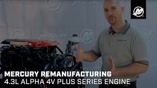 Mercury Remanufacturing 43L Alpha 4V Plus Series Engine [upl. by Taylor]