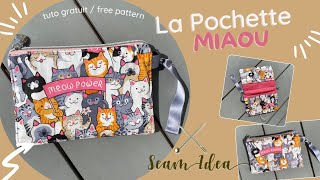 Coudre comme un pro  le tutoriel sur la POCHETTE MIAOU  Sew Like A Pro The Miaou Clutch Tutorial [upl. by Tillion275]