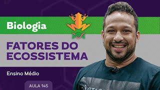 Fatores do ecossistema  Biologia  Ensino Médio [upl. by Otsugua]