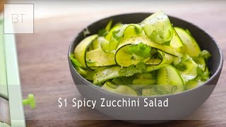 1 Spicy Zucchini Salad [upl. by Norym865]