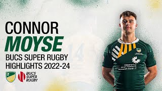 Connor Moyse  University of Nottingham 1st XV  BUCS Super Rugby Highlights 20222024 [upl. by Fenn216]