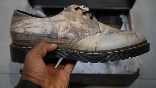 Dr Martens x Tate 1461 Unboxing amp Quick Look William Blake [upl. by Aicatsue]