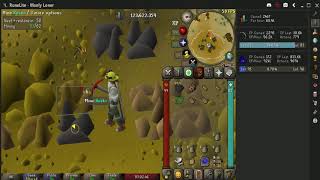 OSRS Example 3t sandstone mining [upl. by Naffets272]