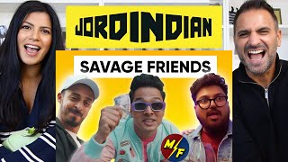 Jordindian  Savage Friends  Ft ‪MacMacha‬  Reaction [upl. by Eelahc]