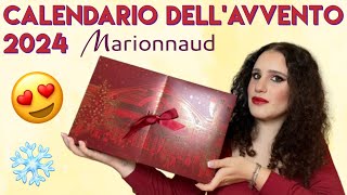 APRO IL CALENDARIO DELL AVVENTO DI MARIONNAUD 2024 IL PIU BELLO DI SEMPRE😍 [upl. by Marthe]