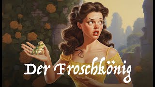 Der Froschkönig  Original Märchen der Gebrüder Grimm  Animation [upl. by Fanchet]