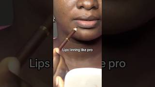 Line your lips like a pro lips lipliner diytutorial makeuptutorial [upl. by Suraved]