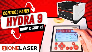 OneLaser Hydra 9 Co2 Laser Touchscreen Control Panel Walkthrough amp Features [upl. by Yeung]