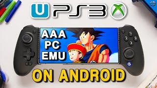 PC Emulation on Android is Insane  PS3 Wii U Xbox 360 amp More [upl. by Maisel]