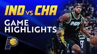 Indiana Pacers Highlights vs Charlotte Hornets  December 20 2023 [upl. by Moazami]