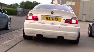 BMW E46 M3 Exhaust comparison  Eisenmann V Supersprint V OEM [upl. by Root]