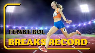 Femke Bol Makes History Again  Metz Indoor Meet 2024 [upl. by Doran44]