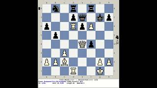 Turov Maxim vs Berend Fred  Budapest FS11 GM Chess 1996 Hungary [upl. by Zashin]