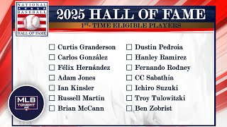 Discussing Hall of Fame ballot firsttimers  MLB Tonight [upl. by Itsur]