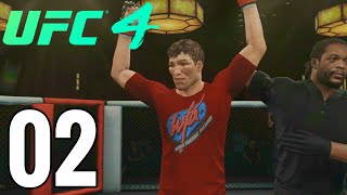 UFC 4 Welterweight Career Mode Walkthrough Part 2  WFA DEBUT [upl. by Savvas]