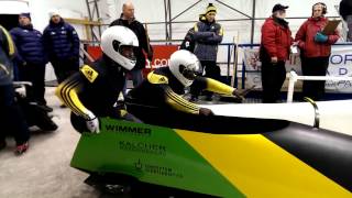 Jamaica Bobsled Team Sochi 2014 Qualification [upl. by Yhtac]