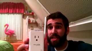 ★★★★★ TPlink n300 wifi range extender setup amp review  Amazon [upl. by Streetman]