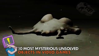 10 Most Mysterious Unsolved Objects in Video Games [upl. by Akimrej724]