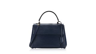 Louis Vuitton Epi Cluny MM Indigo [upl. by Clapp]