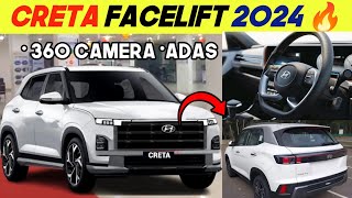 Creta Facelift 2024  All Details 💥  Segment King Is Back  Seltos Rival [upl. by Cony782]