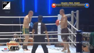 Catalin Morosanu vs Paul Slowinski  K1 WGP 16  Tokyo Japan October 14th 2012 [upl. by Cicily]