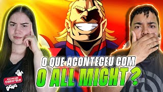 Rap do All Might Boku no Hero Academia  O SÍMBOLO DA PAZ  NERD HITS  REACT EM CASAL [upl. by Coray157]