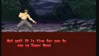 Street Fighter Alpha 3  Fei Long Ending [upl. by Lokin]