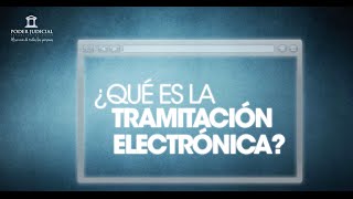 ¿Qué es la Tramitación Electrónica [upl. by Yerak779]