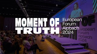 European Forum Alpbach 2024  Moment of Truth [upl. by Eila]