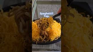 Well Cincinnati Chili is an experience Cincinnati Ohio chili spaghetti food localfoods [upl. by Llehsam939]