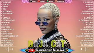 Doja Cat  Top 20 Hits Playlist Of All Time  Most Popular Hits Playlist [upl. by Neit]