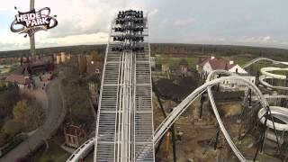 Heide Park Resort Wing Coaster  Unbemannte Testflüge amp Prüfung TÜV Süd official [upl. by Attem617]