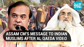 Im sure Indian Muslims How Himanta Biswa Sarma rebuked Al Qaedas message on Hijab ban [upl. by Gwenora]