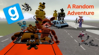 Gmod FNAF Live  A Random Adventure [upl. by Odessa]