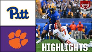 Clemson Tigers vs Pittsburgh Panthers  Full Game Highlights  ESPN College Football [upl. by Renruojos]