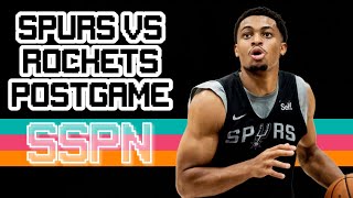 San Antonio Spurs vs Houston Rockets  Recap  Reaction  SSPN Postgame [upl. by Aihsemat]