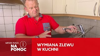 Jak wymienić zlew w kuchni Wiesiek rusza na pomoc [upl. by Dnumyar]