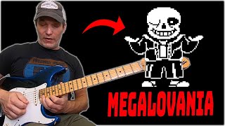 How To Play UNDERTALE quotMegalovaniaquot On Guitar [upl. by Treiber438]