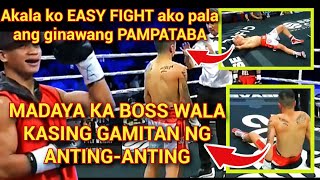 HAMBOG AT UNDEFEATED NA ARGENTINIAN FIGHTER WASAK SA PINOY  MUST WATCH [upl. by Neelyk]