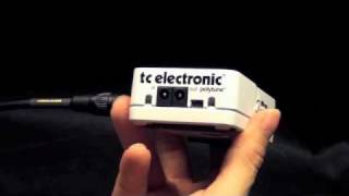 TC Electronic PolyTune Guitar Pedal Tuner Gear Review [upl. by Laetitia]