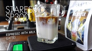 STARESSO SP300  Espresso with milk Latte SP300 [upl. by Llerreg]