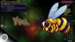 Can you beat the Queen Bee by only parrying Terraria 1449 [upl. by Ani]