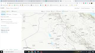 How to create interactive maps with ArcGIS Online  Part 01 [upl. by Baler]