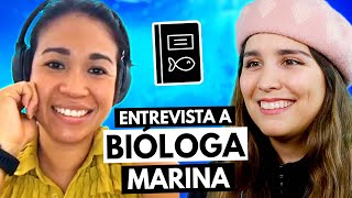 ¿Qué hace un biólogo marino 🐠🌊 Entrevista a Bióloga Marina [upl. by Fredkin]