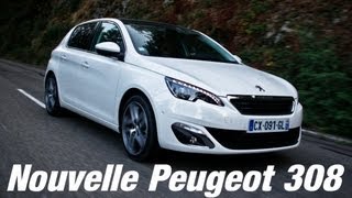 Essai  Nouvelle Peugeot 308 [upl. by Ahtenek]