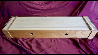 Strumenti per la musicoterapia Monocordo  Handmade Instruments for music therapy Monochord [upl. by Marucci]